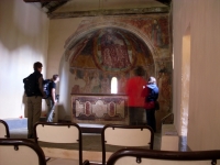 Kapelle San Nicolao in Sermano mit Fresken aus dem 15. Jhdt. (Foto: dirk , Sermano, Korsika, Frankreich am 22.05.2012) [3360]