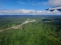 Flug von KK in den Mulu Nationalpark (Foto: katarina , Mulu Airport, Sarawak, Malaysia am 29.01.2023) [5669]