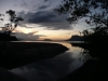 Sonnenuntergang mit Blick auf den Santubong (Foto: katarina , Bako National Park, Sarawak, Malaysia am 10.12.2009) [2060]