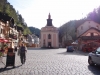 Dorf und Kirche (Foto: philip , Hřensko, Böhmische Schweiz, Tschechien am 28.04.2012) [3002]
