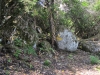 Markierung des alten Verbindungsweges nach Piana (Foto: chari , Ota, Korsika, Frankreich am 27.05.2012) [3410]