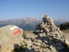 Blick in den Süden am Boccia d´Oru auf dem GR20 (Foto: katarina , Vizzavona, Korsika, Frankreich am 09.06.2006) [4086]