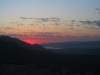 Sunset-Blick von Sartène in den Golfe de Valinco (Foto: katarina , Sartène, Korsika, Frankreich am 05.06.2014) [4214]