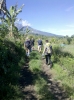 Beginn des Aufstiegs zum Rinjani (Foto: chari , Sembalun Lawang, Lombok, Indonesien am 15.12.2014) [4362]