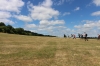 Wandergruppe auf dem Weg zum Rother Kopf (Foto: chari , Vulkaneifel, Osteifel 27, Deutschland am 24.06.2017) [4897]