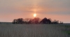 Sonnenuntergang Westerhever (Foto: katarina , Westerhever, Schleswig-Holsteinische Marschen und Nordseeinseln 68, Deutschland am 30.04.2021) [5402]