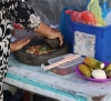 Gado Gado-Zubereitung an der Promenade (Foto: chari , Padang, Sumatra, Indonesien am 02.04.2025) [6062]