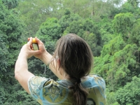 GPS funktioniert auch im Regenwald (Foto: chari , Sepilok, Sabah, Malaysia am 10.02.2011) [2142]