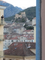 Blick aus dem naturaMUNDO-Hotel in Corte (Foto: katarina , Corte, Korsika, Frankreich am 15.06.2011) [2280]