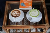 Reisevorbereitungen im Lim Kee Café (Foto: katarina , Kuala Lumpur, Kuala Lumpur, Malaysia am 17.12.2023) [5723]