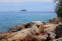 Blick auf Pulau Rawa von der Westküste (Foto: chari , Pulau Perhentian Kecil, Terengganu, Malaysia am 06.05.2025) [6207]