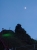 Mond über dem Tolštejn (Foto: philip , Tolštejn, Lausitzer Gebirge, Tschechien am 29.04.2012) [3135]