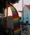 netter Wimpel aka Beachflag (Foto: chari , der Laden, Unteres Weserbergland 53, Deutschland am 24.06.2013) [3785]