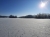 Der zugefrorene Obersee im Morgenlicht (Foto: katarina , Bielefeld, Unteres Weserbergland 53, Deutschland am 13.02.2021) [5394]