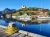 Morgenstimmung am Hafen von Girolata (Foto: katarina , Girolata, Korsika, Frankreich am 13.05.2022) [5485]